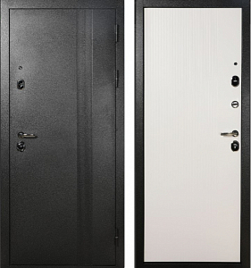 Товар Дверь TD 9-1  Темно Сер.Антик- Белый DIS007390